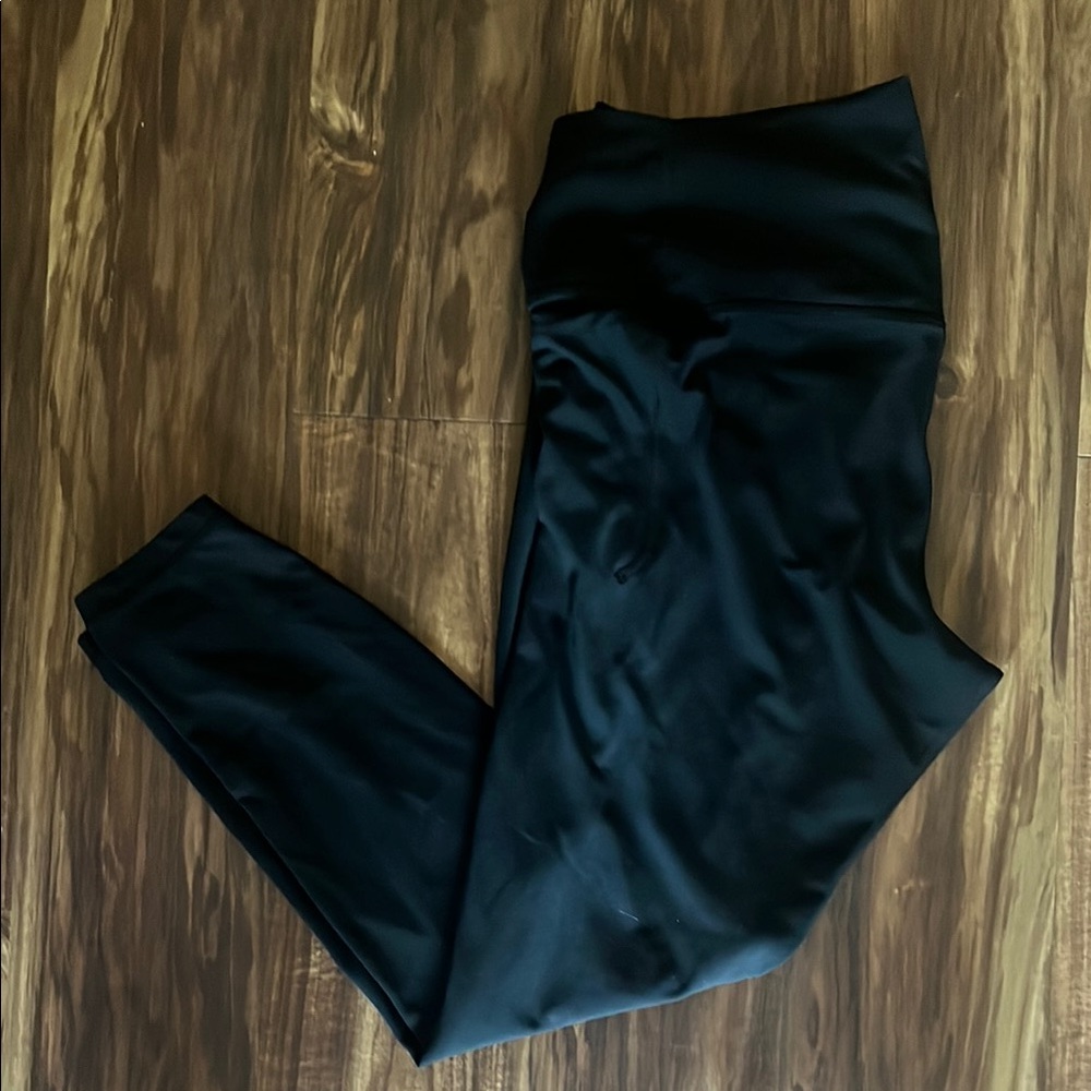 Black High-Waisted Leggings